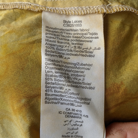 Ecodyed blouse Size 8. - Picture 5 of 5